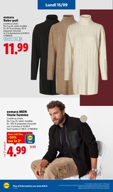 Robe Femme Angebote im Prospekt "Le vrai prix des bonnes choses" von Lidl Robe Femme Angebote im Prospekt "Le vrai prix des bonnes choses" von Lidl auf Seite 72