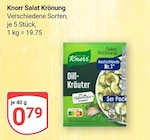 Salat Krönung Dill-Kräuter Angebote von Knorr bei GLOBUS Halle für 0,79 €