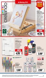 Acrylfarben Angebot im aktuellen Lidl Prospekt auf Seite 25