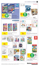 Prix et réduction Nintendo Switch dans le prospectus Intermarché Hyper en cours Offre Nintendo Switch dans le catalogue Intermarché Hyper du moment à la page 45