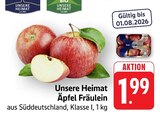 EDEKA - Äpfel Fräulein Angebot im Prospekt Äpfel Fräulein bei EDEKA im Prospekt "" für 1,99 €