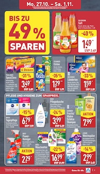 ALDI Nord Prospekt der aktuellen Woche, gĂĽltig von 27.10.2025 bis 01.11.2025 Aktueller ALDI Nord Prospekt "Aktuelle Angebote" mit 45 Seiten