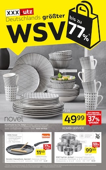 XXXLutz Möbelhäuser Nützen Prospekt "Deutschlands größter WSV" mit 6 Seiten