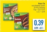 Knorr Fix bei diska im Probstzella Prospekt für 0,39 €