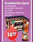 Spezi im Angebot bei Getränke Hoffmann in Rheda-Wiedenbrück Spezi Angebote von Krombacher bei Getränke Hoffmann Rheda-Wiedenbrück für 14,99 €