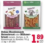 Entenbrust oder Hühnerbrust von Dokas im aktuellen E center Prospekt für 1,89 €