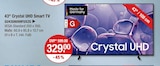 43" Crystal UHD Smart TV im V-Markt Prospekt 43" Crystal UHD Smart TV von Samsung im aktuellen V-Markt Prospekt für 329,00 €