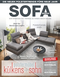 külkens+sohn Polstermöbel Prospekt für Hagen: "SOFA MAGAZIN", 16 Seiten, 01.01.2025 - 15.03.2025