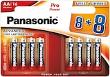 Batterien Angebote von Panasonic bei Woolworth Regensburg für 8,00 €