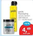 Haarstyling von got2b im aktuellen budni Prospekt