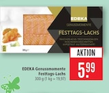 Genussmomente Festtags-Lachs Angebote von EDEKA bei Marktkauf Neu-Ulm für 5,99 €