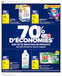 Offre Lessive Liquide dans le catalogue Carrefour du moment à la page 68