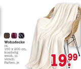 Aktuelles Wohndecke Angebot bei EDEKA in Frankfurt (Main) ab 19,99 €