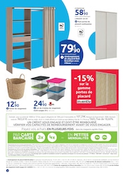 Promos Rideau dans le catalogue "SPÉCIAL RANGEMENT" de Mr.Bricolage Rideau en promo dans le catalogue Mr.Bricolage à la page 4
