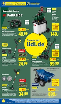 Häcksler Angebot im aktuellen Lidl Prospekt auf Seite 38