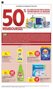 Catalogue Intermarché de la semaine "TOUT VOTRE MAGASIN CONTRE LA VIE CHÈRE" avec 2 pages, valide du 20/05/2025 au 01/06/2025 pour Poligny et alentours Prospectus Intermarché de la semaine "TOUT VOTRE MAGASIN CONTRE LA VIE CHÈRE" avec 2 pages, valide du 20/05/2025 au 01/06/2025 pour Poligny et alentours