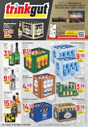Getränkemarkt Prospekt von Trinkgut Halle Trinkgut Prospekt: "Aktuelle Angebote", 6 Seiten, 10.06.2025 - 14.06.2025
