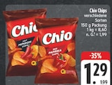 Hot Peperoni Chips im Angebot bei E center in Nürnberg Hot Peperoni Chips Angebote von Chio bei E center Nürnberg für 1,29 €