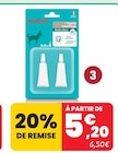 SÉLECTION DE PIPETTES INSECTIFUGES - 2X2ML - ANIMALIS dans le catalogue Animalis