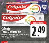 Total Zahncreme bei EDEKA im Arnsberg Prospekt für 2,49 €