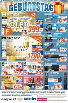 Fernseher im expert Prospekt "Top Angebote" mit 4 Seiten (Hanau (Brüder-Grimm-Stadt))