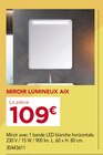Gedimat Audun-le-Roman - Promo Miroir Lumineux Aix Promo Miroir Lumineux Aix à 109,00 € dans le catalogue Gedimat à Audun-le-Roman