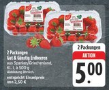 Aktuelles Erdbeeren Angebot bei EDEKA in Jena ab 5,00 €
