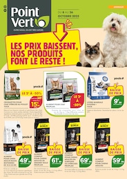 Catalogue Jardineries & Animaleries Point Vert en cours à Haut-Mauco et alentours, LES PRIX BAISSENT, NOS PRODUITS FONT LE RESTE !, 2 pages, 08/10/2025 - 26/10/2025