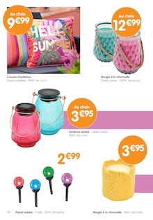 Promo Lampe Solaire dans le catalogue B&M du moment à la page 20
