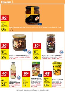Promotion Soupe dans le prospectus Carrefour, valable du 15/12/2025 au 24/12/2025 Promo Soupe dans le catalogue Carrefour du moment à la page 32
