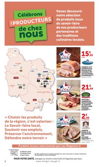 Catalogue de la semaine "Célébrons LES PRODUCTEURS de chez nous" avec 2 pages, valide du 13/10/2026 au 25/10/2026 pour Vermenton et alentours Prospectus de la semaine "Célébrons LES PRODUCTEURS de chez nous" avec 2 pages, valide du 13/10/2026 au 25/10/2026 pour Vermenton et alentours