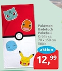 Pokémon Badetuch Pokeball für 12,99 € bei budni im Angebot Pokémon Badetuch Pokeball im aktuellen budni Prospekt