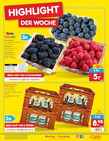 Wasser im aktuellen Netto Marken-Discount Prospekt (Chemnitz) Wasser im Netto Marken-Discount Prospekt "Aktuelle Angebote" mit 76 Seiten (Chemnitz)