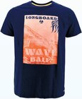 T-Shirt Homme Manches Courtes Imprimé - Longboard - Intermarché Hyper à Saumur T-Shirt Homme Manches Courtes Imprimé - Longboard en promo chez Intermarché Hyper Saumur à 9,99 €