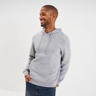 Sweat molleton à capuche hoodie gris clair homme à 15,99 € dans le catalogue La Halle