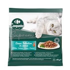 Éffilés en sauce pour chat - CARREFOUR COMPANINO SUPREM - Carrefour à Paris Éffilés en sauce pour chat - CARREFOUR COMPANINO SUPREM en promo chez Carrefour Paris à 1,69 €