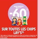 Promo -60% de remise immédiate sur le 2ème sur toutes les chips Lay's à  dans le catalogue Intermarché à Mondreville