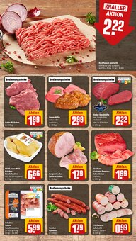 Hackfleisch im REWE Prospekt "Dein Markt" mit 25 Seiten (Siegen (Universitätsstadt))