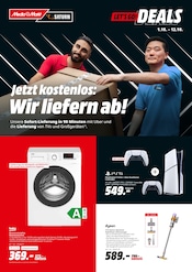 Aktueller MediaMarkt Saturn Elektromarkt Prospekt in Hage und Umgebung, "LET'S GO DEALS - Jetzt kostenlos: Wir liefern ab!" mit 12 Seiten, 01.10.2024 - 14.10.2024