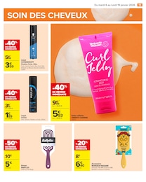 Prix et réduction Gel Coiffant dans le prospectus Carrefour en cours Offre Gel Coiffant dans le catalogue Carrefour du moment à la page 21