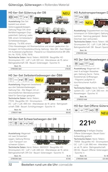 Läufer im Conrad Electronic Prospekt "Modellbahn 2023/24" mit 582 Seiten (Köln)