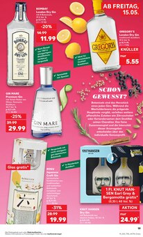 Gin im Kaufland Prospekt "KNÜLLER" mit 61 Seiten (Münster)