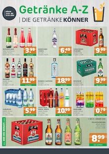 Getränke A-Z Prospekt DIE GETRÄNKEKÖNNER mit 4 Seiten