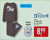 Pyjama Stitch - Disney en promo chez Aldi Pyjama Stitch - Disney dans le catalogue Aldi