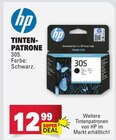 Tintenpatrone 305 Angebote von HP bei Marktkauf Reutlingen für 12,99 €