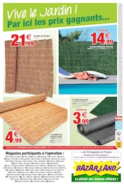 Offre Brise-Vue dans le catalogue Bazarland du moment à la page 12