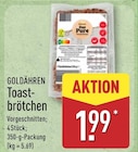 Aktuelles Toastbrötchen Angebot bei ALDI Nord in Dresden ab 1,99 €