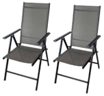 Aluminium-Klappsessel, 2er-Set Angebote von CHILLROI bei Netto Marken-Discount Stuttgart für 69,99 €