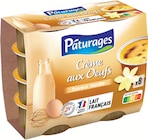 Crème aux Oeufs Saveur Vanille - PATURAGES en promo chez Intermarché Hyper Crème aux Oeufs Saveur Vanille - PATURAGES dans le catalogue Intermarché Hyper