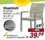 Stapelstuhl für 39,99 € bei POCO im Angebot Stapelstuhl im aktuellen POCO Prospekt